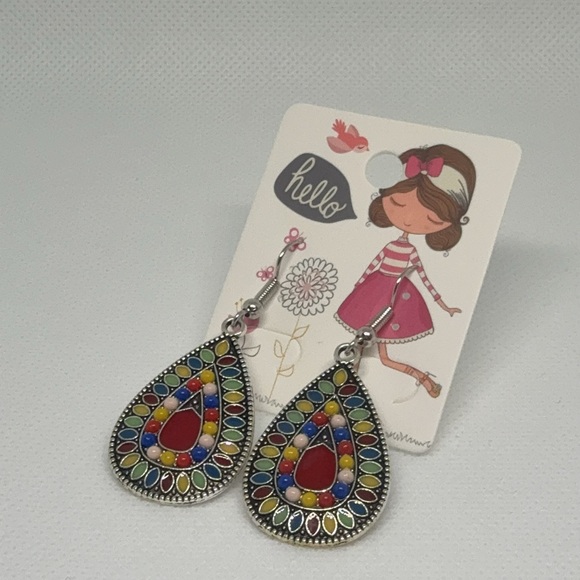 NEW women‘s Vintage Boho Drop earrings - Picture 1 of 3